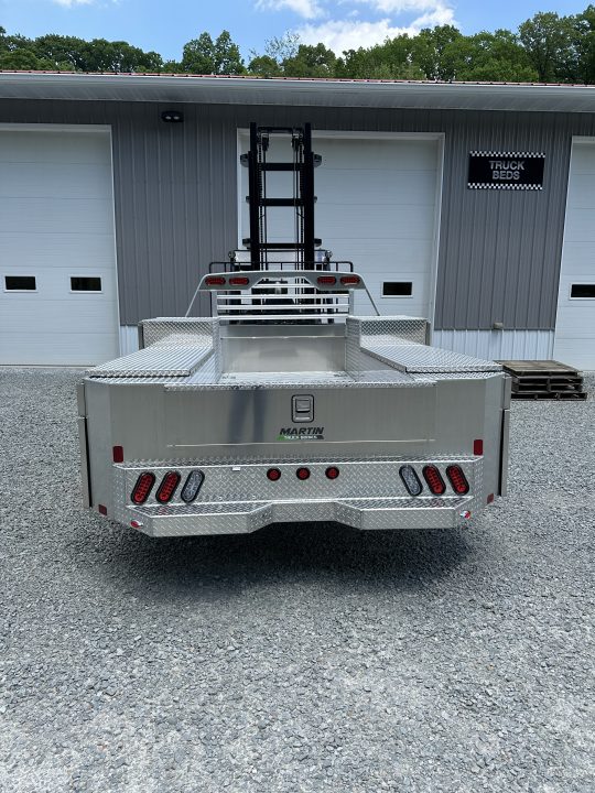 New 2026 Martin Truck Bodies Aluminum Gooseneck Service Body DRW 8' Diamond Tread Gooseneck Bodies