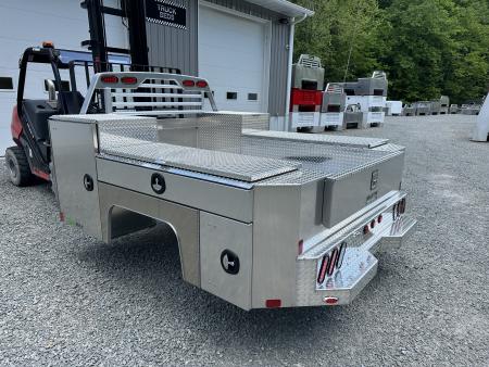 New 2026 Martin Truck Bodies Aluminum Gooseneck Service Body DRW 8' Diamond Tread Gooseneck Bodies