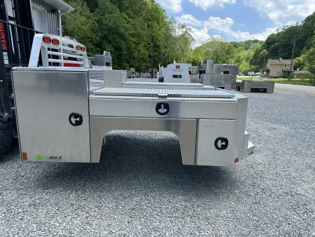 New 2026 Martin Truck Bodies Aluminum Gooseneck Service Body DRW 8' Diamond Tread Gooseneck Bodies