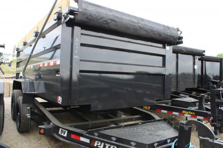 New 2026 PJ Trailers 14' DV HS STOCK ID 53393 Dump Trailer