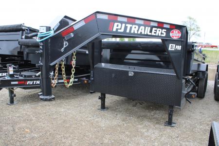 New 2026 PJ Trailers 16' DL GN STOCK ID 53473 Dump Trailer