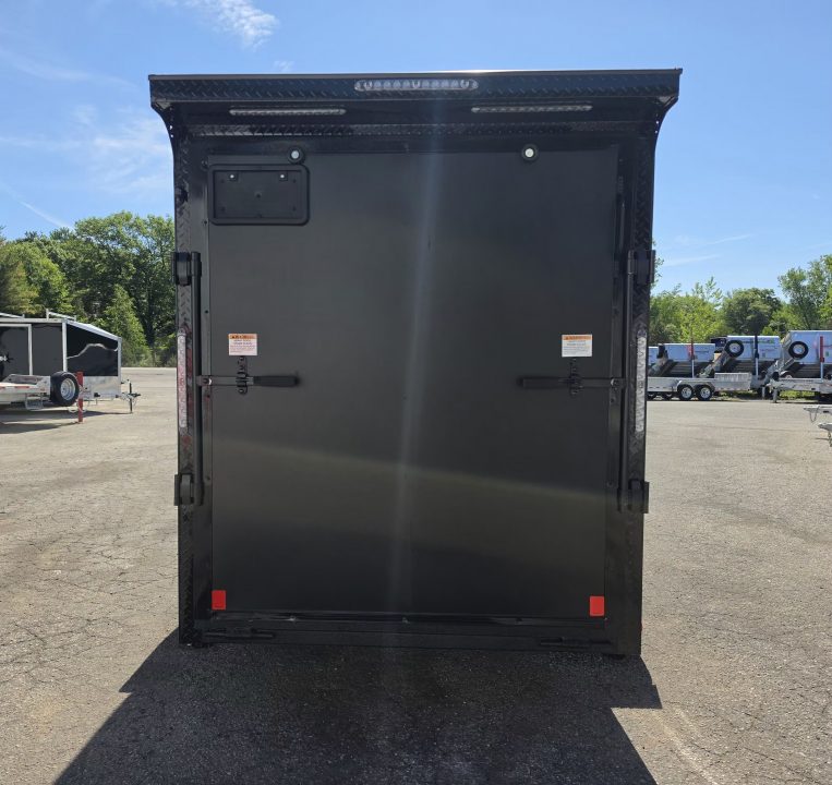 New 5.5 X 10 ENCLOSED TENT TRAILER SINGLE AXLE FOLD OUT BUNK KITCHENETTE TABLE 2027 FOREST RIVER