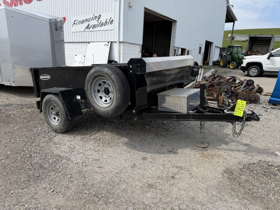 Used 2022 CAM "Advantage" 5x8 Lo Pro Dump Trailer