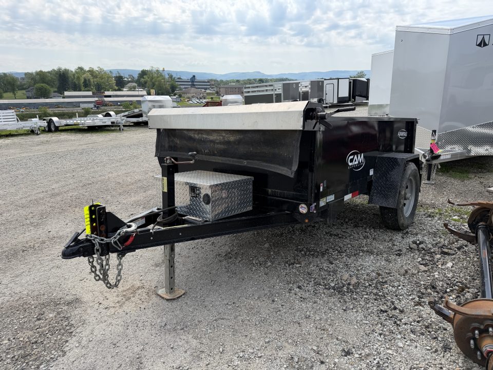 Used 2022 CAM "Advantage" 5x8 Lo Pro Dump Trailer