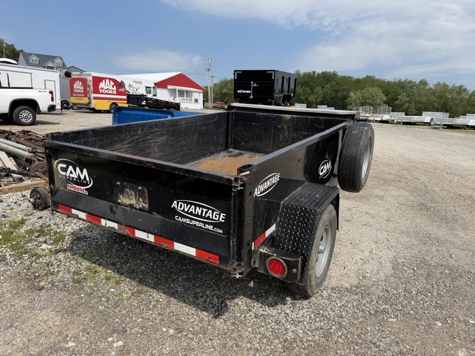 Used 2022 CAM "Advantage" 5x8 Lo Pro Dump Trailer