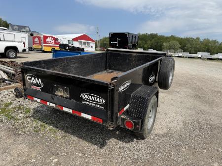 Used 2022 CAM "Advantage" 5x8 Lo Pro Dump Trailer