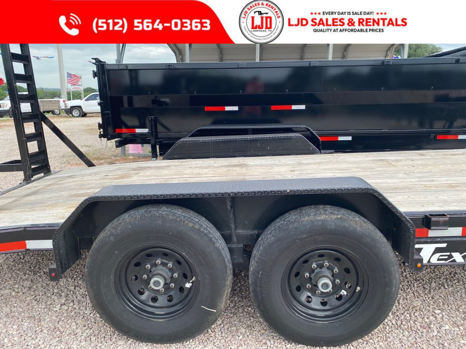 Used 2024 Texline - 83X18 - 14K GVWR - Dove Tail - Equipment Trailer