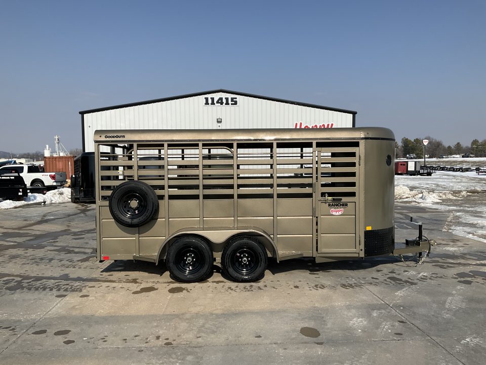 New 2027 Good Guys 5'x14' BP Livestock Trailer - Rancher Series