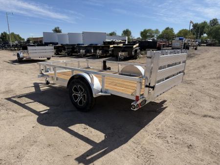 New 2026 Load Trail 5.5-10 Aluminum Ramp Gate Utility W/ Bi-Fold Gate 3K GVWR