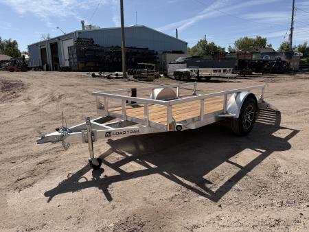 New 2026 Load Trail 5.5-10 Aluminum Ramp Gate Utility W/ Bi-Fold Gate 3K GVWR