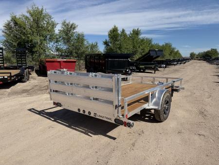 New 2026 Load Trail 6.5-12 Aluminum Ramp Gate Utility W/ Bi-Fold Gate 3K GVWR