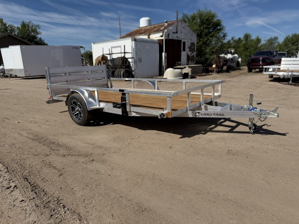 New 2026 Load Trail 6.5-12 Aluminum Ramp Gate Utility W/ Bi-Fold Gate 3K GVWR