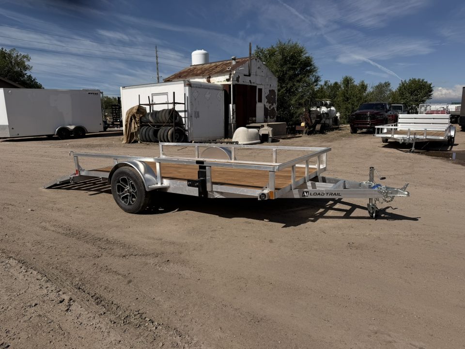 New 2026 Load Trail 6.5-12 Aluminum Ramp Gate Utility W/ Bi-Fold Gate 3K GVWR