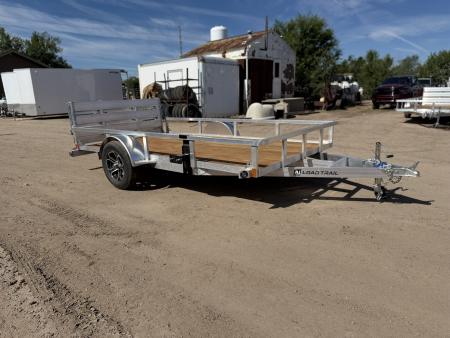 New 2026 Load Trail 6.5-12 Aluminum Ramp Gate Utility W/ Bi-Fold Gate 3K GVWR