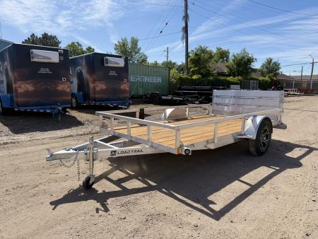 New 2026 Load Trail 6.5-12 Aluminum Ramp Gate Utility W/ Bi-Fold Gate 3K GVWR