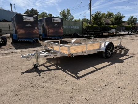 New 2026 Load Trail 6.5-12 Aluminum Ramp Gate Utility W/ Bi-Fold Gate 3K GVWR