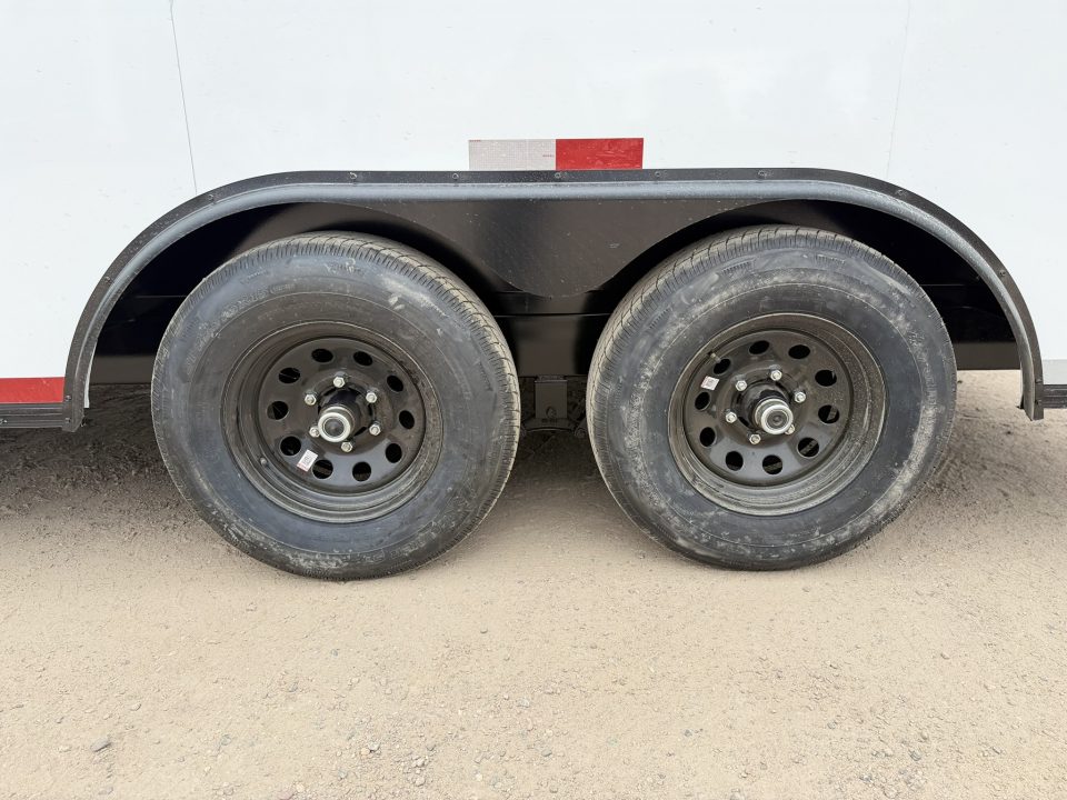 New 2026 Royal Cargo Trailers 8-16-1.5V Enclosed W/ Black Out Package 10K GVWR
