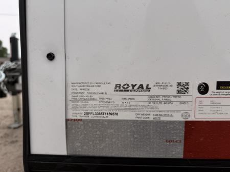New 2026 Royal Cargo Trailers 8-16-1.5V Enclosed W/ Black Out Package 10K GVWR