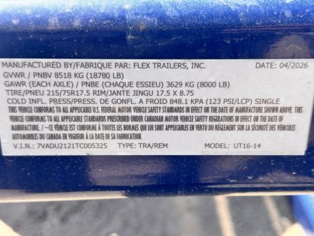 New 2026 Air Tow UT16-14 Drop Deck Trailer
