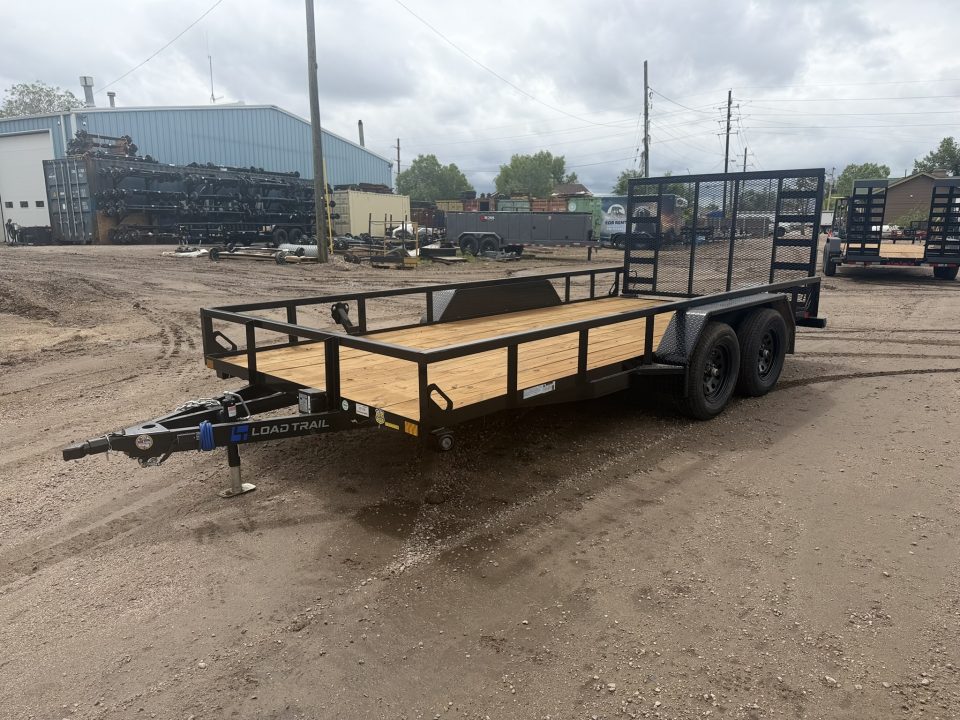 New 2026 Load Trail 7-16 Tandem Axle Ramp Gate Utility 7K GVWR