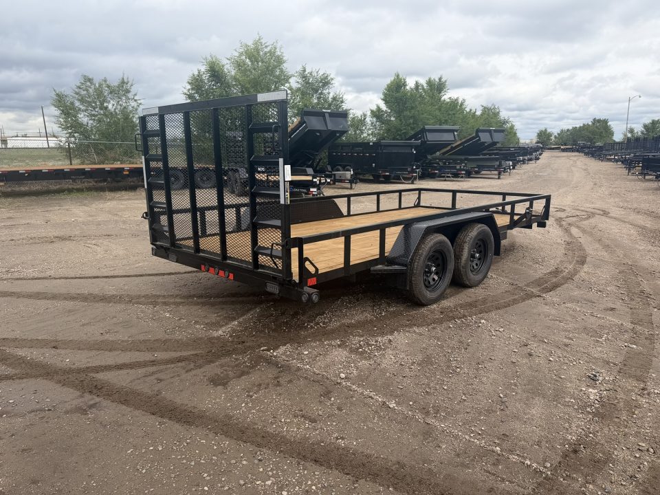 New 2026 Load Trail 7-16 Tandem Axle Ramp Gate Utility 7K GVWR
