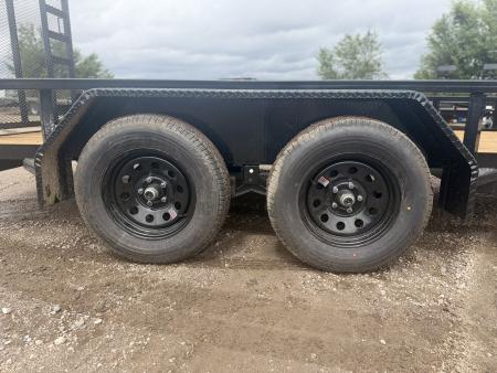 New 2026 Load Trail 7-16 Tandem Axle Ramp Gate Utility 7K GVWR