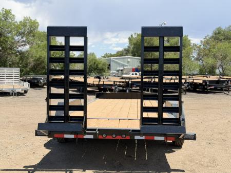 New 2026 Load Trail 7-HD20 Equipment Hauler W/ 16 PLY Tire Upgrade 16K GVWR