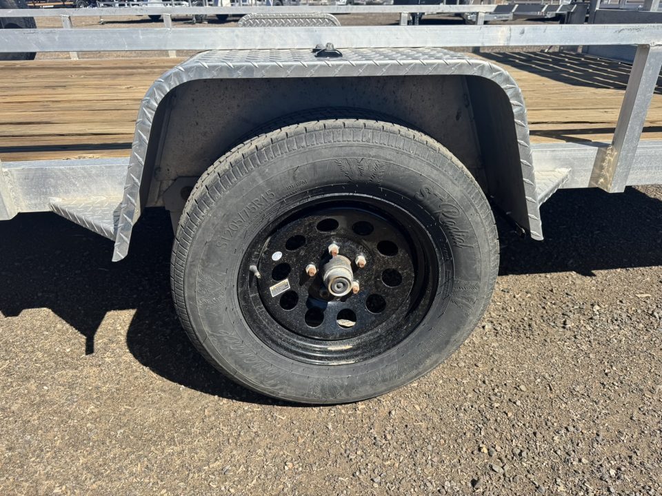 Used 2022 QSAP 7-14 Ramp Gate Utility