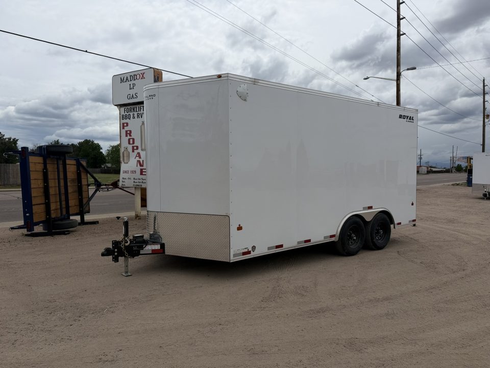 New 2026 Royal Cargo Trailers 8-16-1.5V Enclosed 10K GVWR