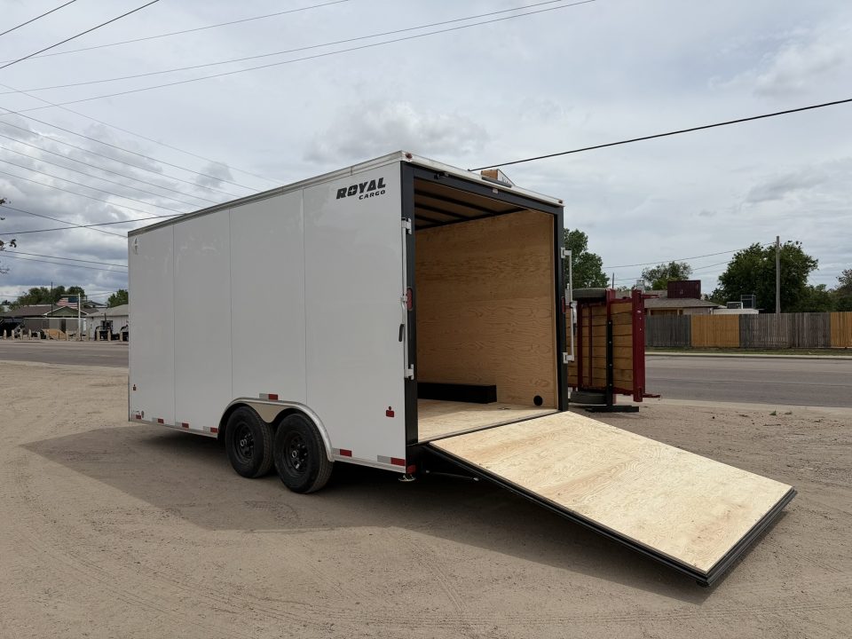 New 2026 Royal Cargo Trailers 8-16-1.5V Enclosed 10K GVWR