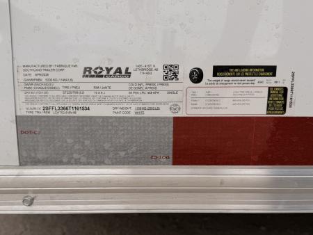 New 2026 Royal Cargo Trailers 8-16-1.5V Enclosed 10K GVWR