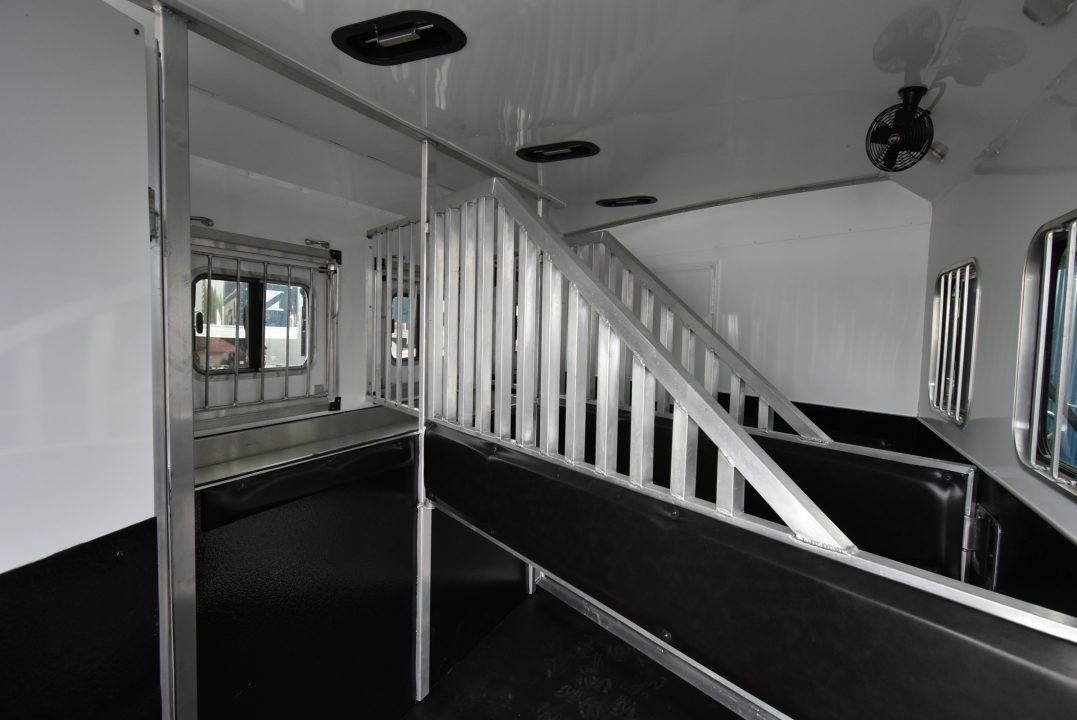 Used 2022 Bison Trailers Silverado 8309 Horse Trailer