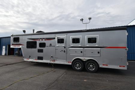 Used 2022 Bison Trailers Silverado 8309 Horse Trailer
