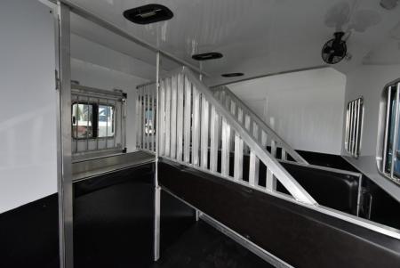 Used 2022 Bison Trailers Silverado 8309 Horse Trailer