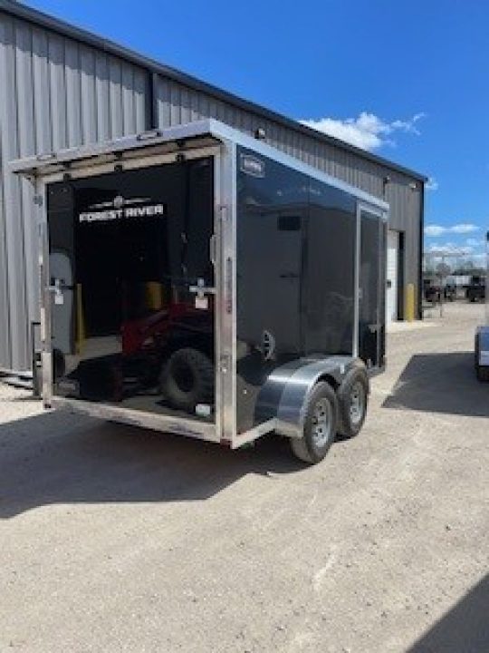 New 2026 Forest River LTF712TA2-96 Cargo / Enclosed Trailer W/Epoxy Floor