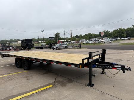 New #386490 2026 LOAD TRAIL DK 24 X 102 TANDEM AXLE 14K BUMPER PULL DECK OVER