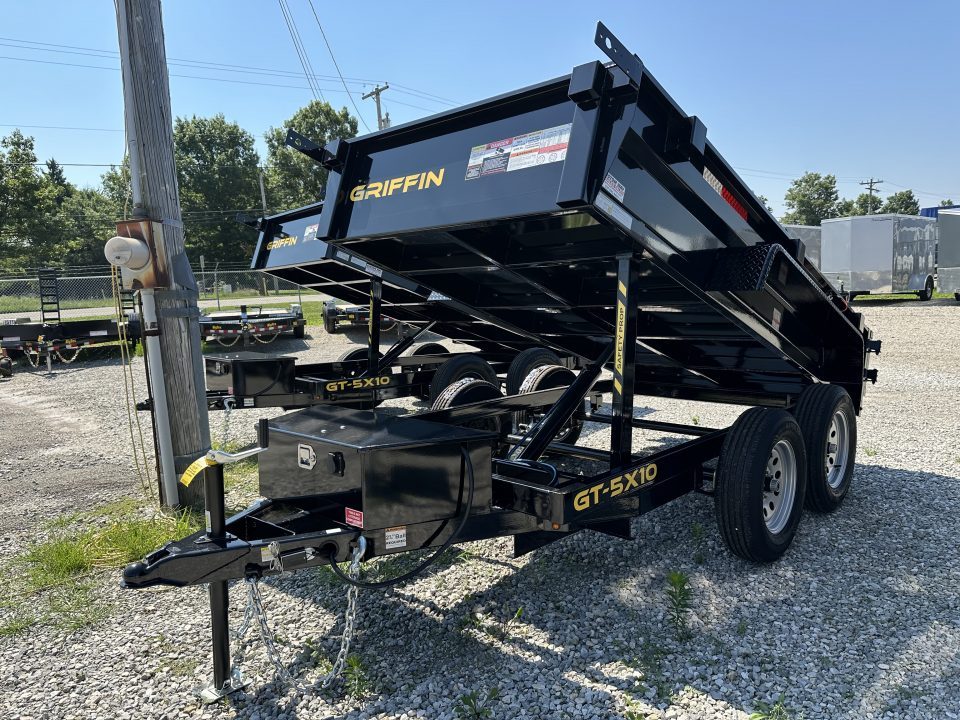 New 2026 Griffin 5X10 GT510 7K Dump Trailer