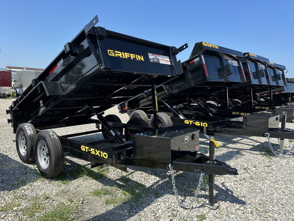 New 2026 Griffin 5X10 GT510 7K Dump Trailer