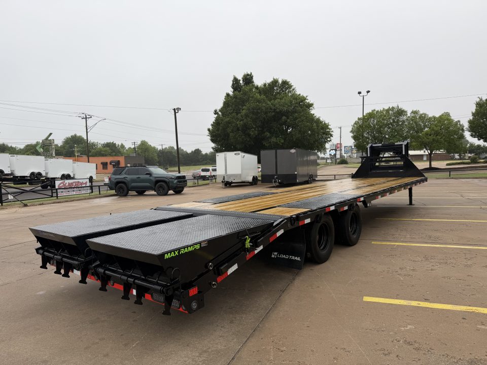 New #385942 2026 LOAD TRAIL GP 34 X 102 DUAL TANDEM LOW-PRO 24K GOOSENECK W/ MAX RAMPS