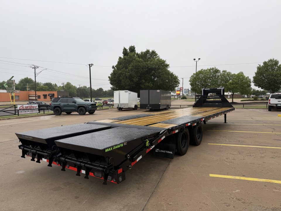 New #385942 2026 LOAD TRAIL GP 34 X 102 DUAL TANDEM LOW-PRO 24K GOOSENECK W/ MAX RAMPS