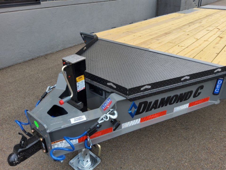 New 2026 Diamond C Trailers DEC208 Equipment Trailer