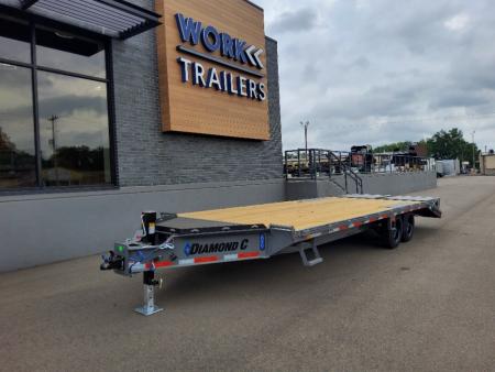 New 2026 Diamond C Trailers DEC208 Equipment Trailer