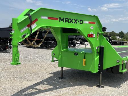 New 2027 MAXXD Hydraulic Dovetail Gooseneck Trailer | 34' x 102' 30K GVWR