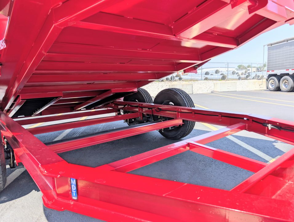 New Diamond C MDT-206-6.5'x 12' 9890lb (GVWR) Half Ton Towable Dump Trailer