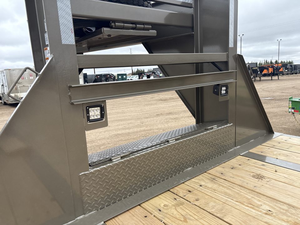 New 2026 GP24 (GP0240122) 102" x 35+5' Low-Pro Gooseneck Deckover DISK BRAKES