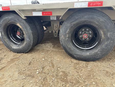 New 2026 GP24 (GP0240122) 102" x 35+5' Low-Pro Gooseneck Deckover DISK BRAKES