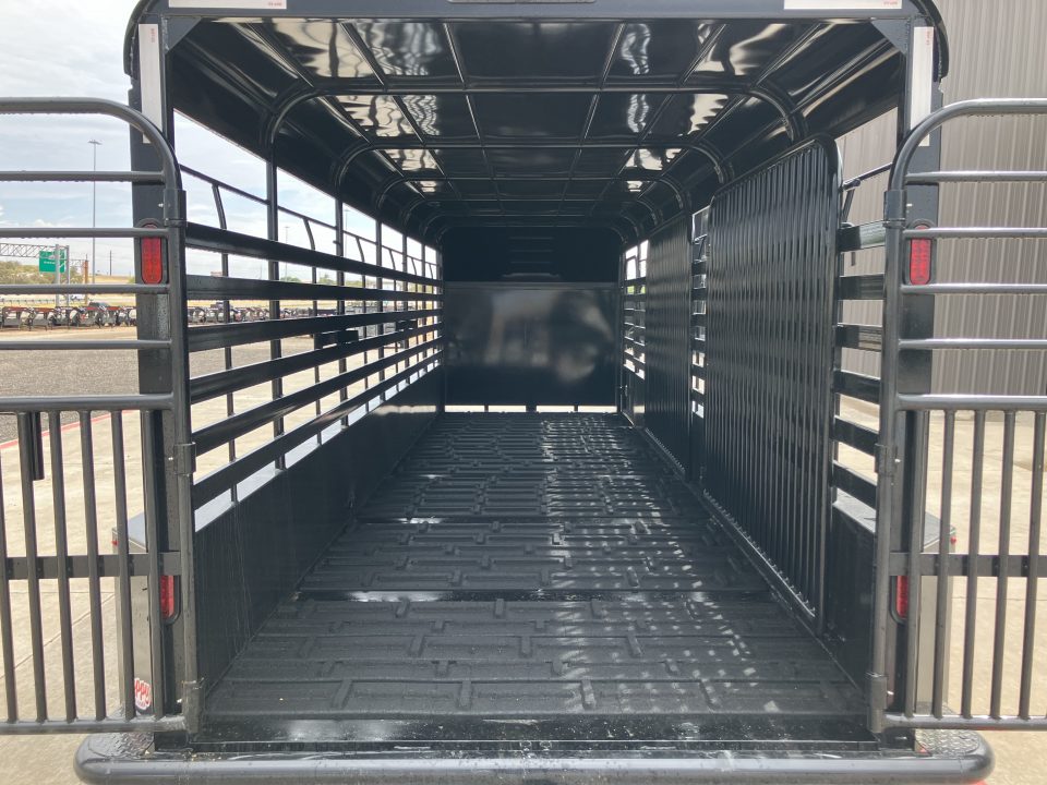New 2027 Good Guys 6'8"x24' GN Steel Top Livestock Trailer - Stockman