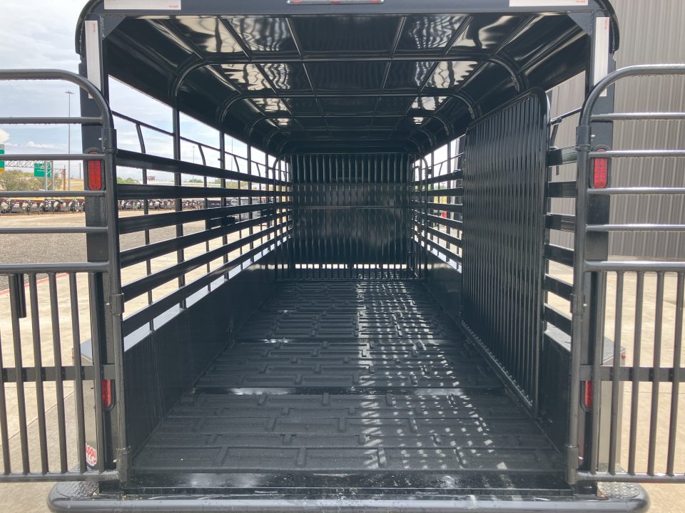 New 2027 Good Guys 6'8"x24' GN Steel Top Livestock Trailer - Stockman