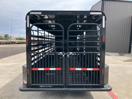 New 2027 Good Guys 6'8"x24' GN Steel Top Livestock Trailer - Stockman