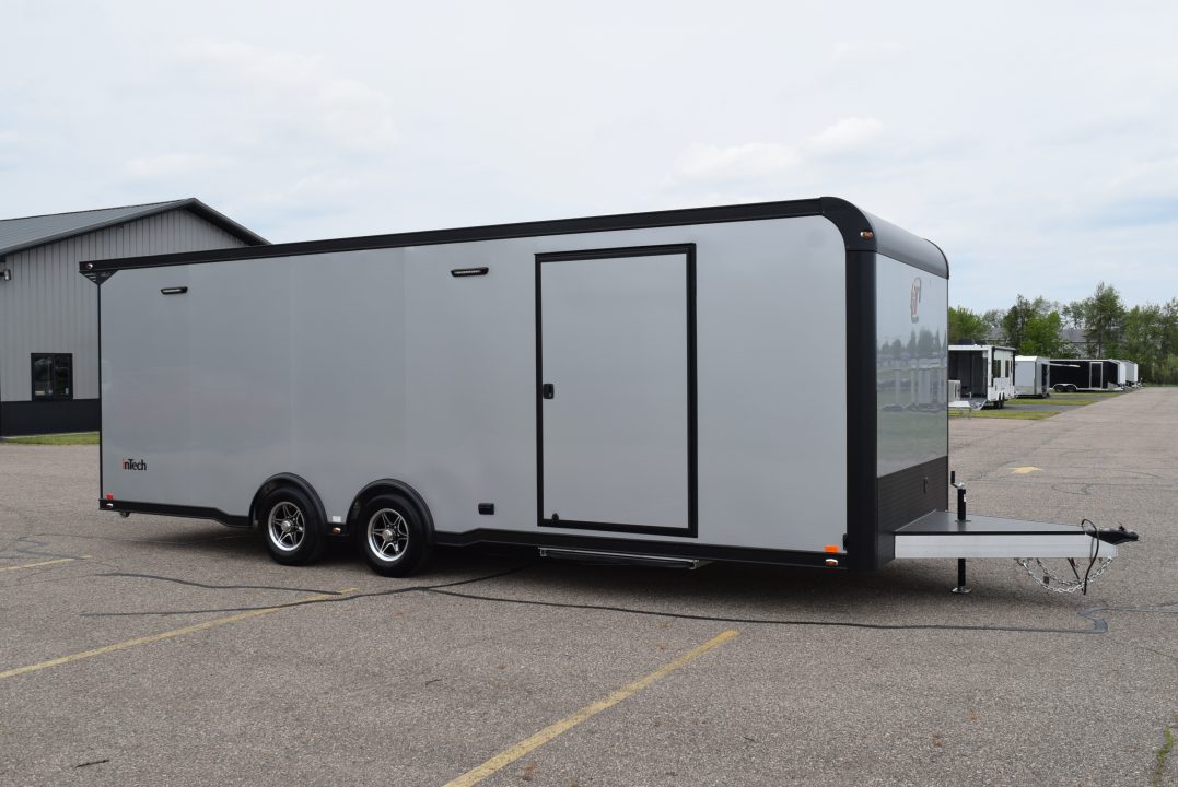 New INTECH 8.5x24 LITE SERIES ALL ALUMINUM RACE HAULER